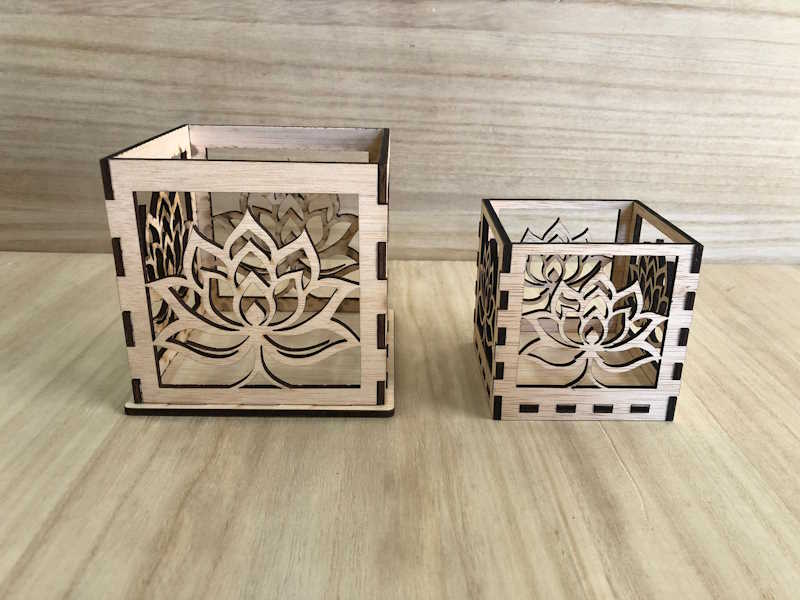 Porta velas Flor de Loto Abierta